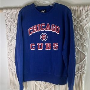 47 Chicago Cubs Blue Crewneck Sweater